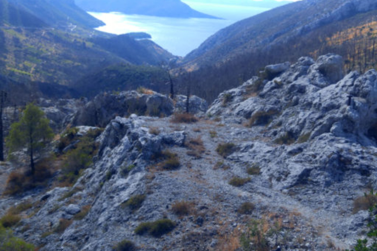 Looking down valley toward Trstenik.